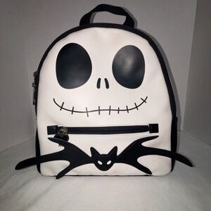 Disney Nightmare Before Christmas Jack Skellington FACE Mini Backpack‎